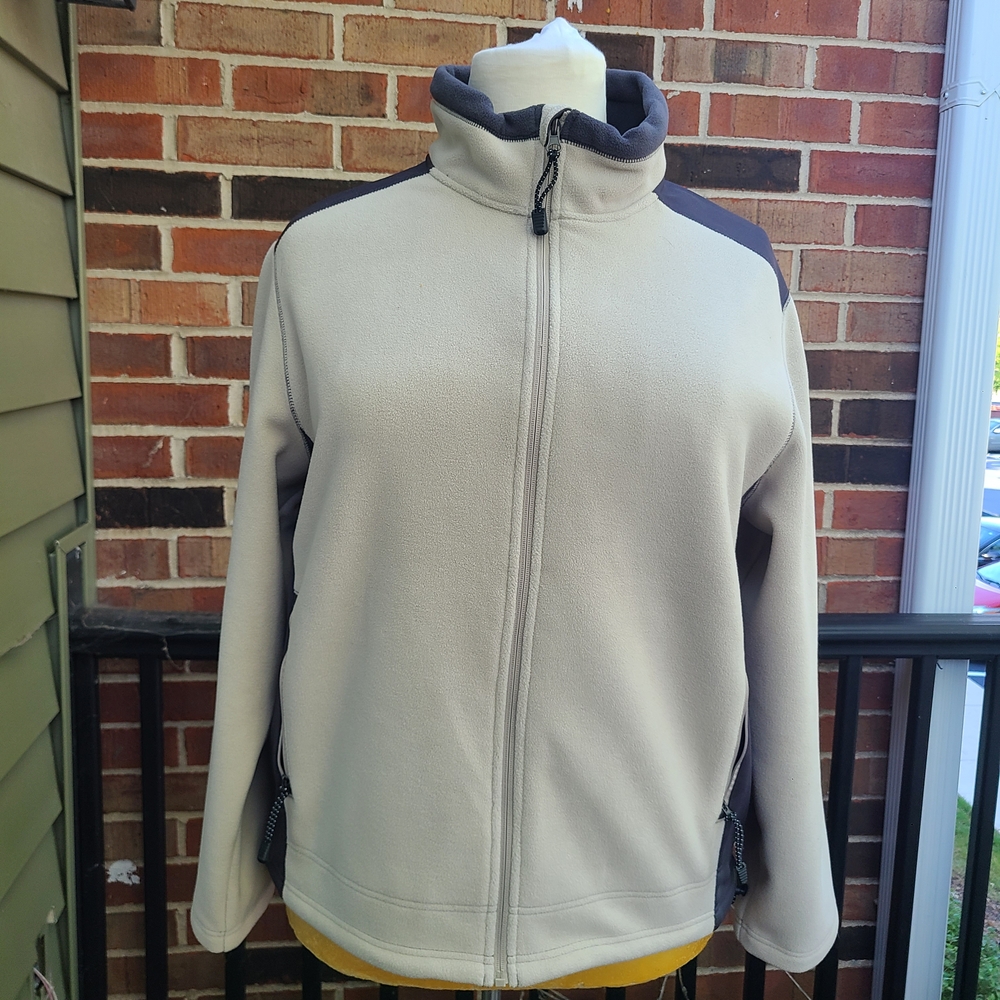 Tek Gear Beige and Gray Utility Jacket